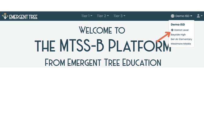 District Level icon